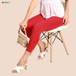 Womens Ankle Fit Leggings | Cotton Lycra |Waist Rib | All Colors | Manufacture To Consumer Direct Sale