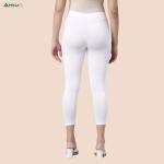 Womens Ankle Fit Leggings | Cotton Lycra |Waist Rib | All Colors | Manufacture To Consumer Direct Sale