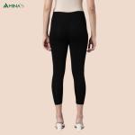 Womens Ankle Fit Leggings | Cotton Lycra |Waist Rib | All Colors | Manufacturer To Consumer Direct Sale