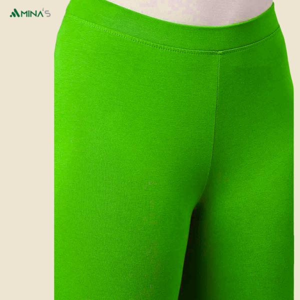 Womens Ankle Fit Leggings | Cotton Lycra |Waist Rib | All Colors | Manufacturer To Consumer Direct Sale