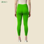 Womens Ankle Fit Leggings | Cotton Lycra |Waist Rib | All Colors | Manufacturer To Consumer Direct Sale
