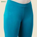Womens Ankle Fit Leggings | Cotton Lycra |Waist Rib | All Colors | Manufacturer To Consumer Direct Sale