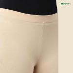 Womens Ankle Fit Leggings | Cotton Lycra |Waist Rib | All Colors | Manufacturer To Consumer Direct Sale