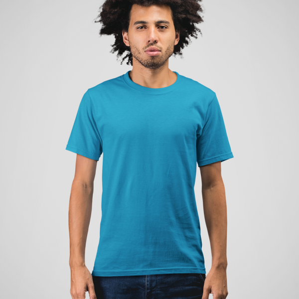 Mens Regular Fit T Shirt | Round Neck | 100% Pure Cotton | Bio-Washed | Manufacturer to Consumer Direct sale