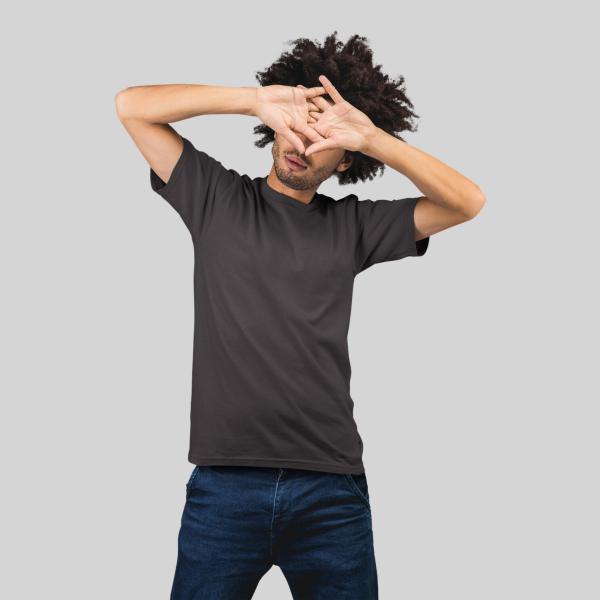 Mens Regular Fit T Shirt | Round Neck | 100% Pure Cotton | Bio-Washed | Manufacturer to Consumer Direct sale